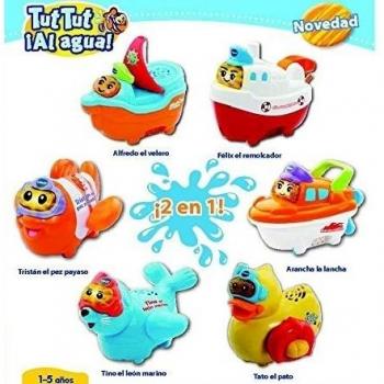 VTech Tut Tut 245422 Vehículo Multicolor al Agua, Surtido Aleatorio
