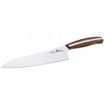 Nagomi Maru Cooking Knife Gyuto, Steel 440A, Pakka Wood / Stainless Steel