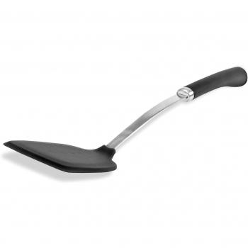 PINFI 81104 - Espátula de silicona y acero inoxidable, 37 cm, color gris