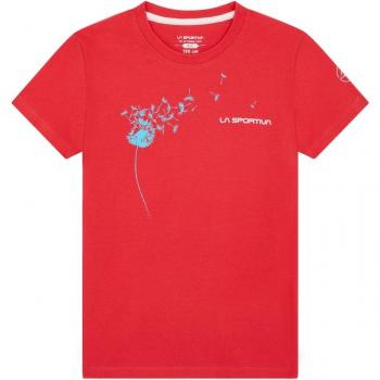 Camiseta de niños La Sportiva Windy T-Shirt K Hibiscus