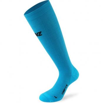 Lenz 2.0 Merino Compression Socks - Blue - XL