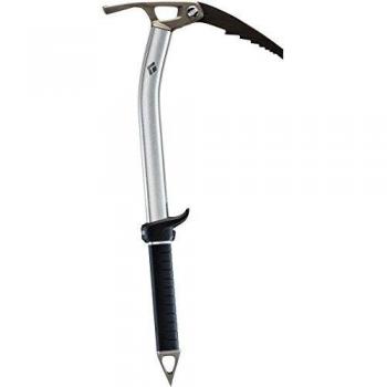 Black Diamond Venom Adze 50cm - Classic Ice Axe with Black and Silver Coating