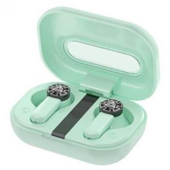 Auriculares TWS Inalámbricos Bluetooth 5.2 Vanguard con Estuche de Carga Verde