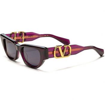 Valentino Garavani Stylish Sunglasses V - DUE, Brown unisex, Size: 50 MM