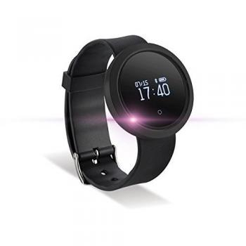 Fitness Tracker Brazalete Deportivo Reloj Bluetooth Smart Watch aktivitaetstracker impermeable podómetro pulsómetro negro para anrdoid iphone samsung sony huawei lg htc