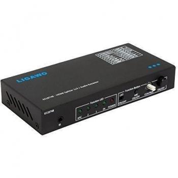 Ligawo 6518748 conmutador HDMI 1 x 2 - Audio de veneno/control EDID/ARC