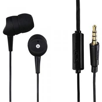 Hama Basic4Phone Dentro de oído Binaural Alámbrico Negro - Auriculares