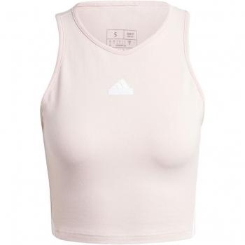 Camiseta tirantes adidas Future Icons 3 Bandas mujer rosa