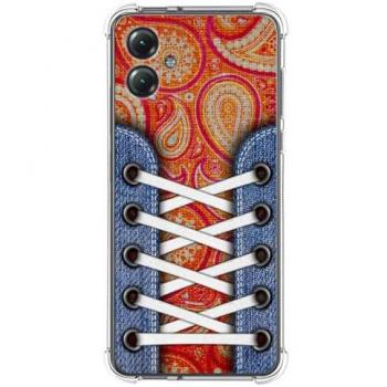 Funda Antigolpes de Silicona para Motorola Moto G54 5G con Diseño Zapatillas 10 Dibujos