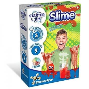 Science4you-Science4you-Starter Kit Slime – Juegos y Juguetes Cientifico y Educativo-Regalo Niñas +8 Años