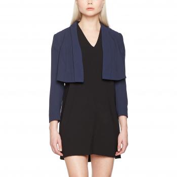 ONLY Onlpinolo Short Jacket Wvn, Torera para Mujer, Azul