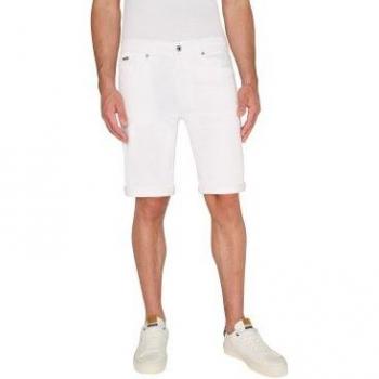 Bermuda Pepe Jeans Slim Blanco Para Hombre
