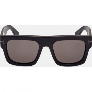 Tom Ford FT0711N 02A Sunglasses, Black, Male, Size: 53 MM