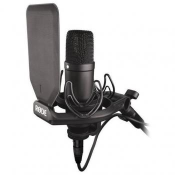 Rode NT1 KIT Micrófono de Condensador Cardioide Negro con Montaje de Choque SM6 y Filtro Pop