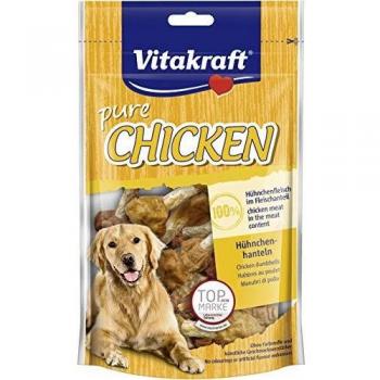Vitakraft 1571260031 - Snack muslitos de Pollo 100% Naturales para Perros 80 gr