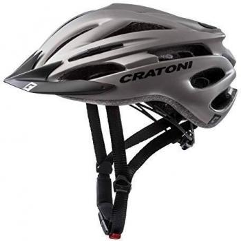 Cratoni Pacer (MTB) Casco de Bicicleta, Niños (Unisex), Antracita, S-M (54-58cm)