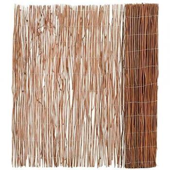 vidaXL Valla de Jardín Helecho Natural 4x1,5m Cercado Vallado Pared Privacidad