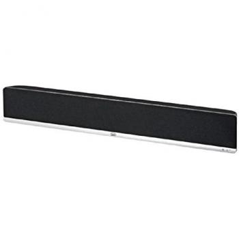 Trevi SB 8300 TV - Barra de sonido 2.1 universal con subwoofer incorporado para TV - Altavoces hifi - Potencia máxima 40W y función 3D - Color negro