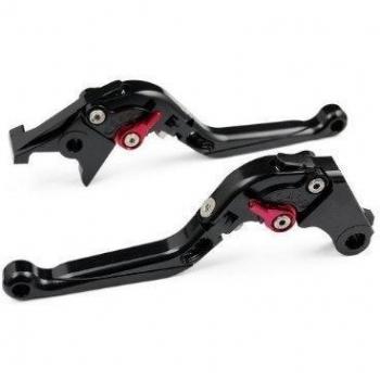 EPF-074 Plegable Ajustable Freno y palanca de embrague para DUCATI ST4S 2003-Negro