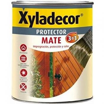 Xyladecor 5087305 - Protector mate extra 3 en 1 INCOLORO Xyladecor, Único, 0.5 Litros