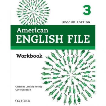 Cuaderno de Ejercicios American English File Segunda Edición 3 sin clave Oxford University Press