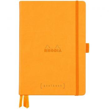 Cuaderno Goalbook rígido A5 - Rhodiarama - Dot (puntado) Naranja