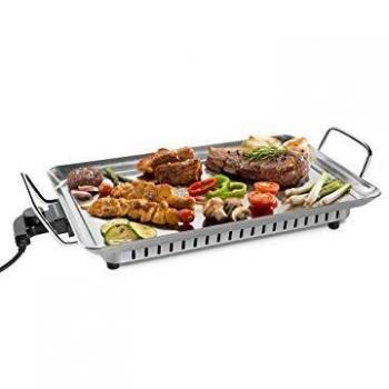 Mondial LAMONDIAL Plancha, Parrilla, 1600 W, Acero Inoxidable, INOX