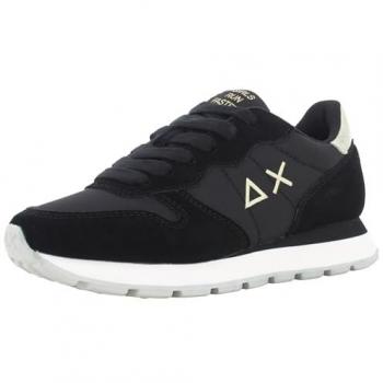 Sun68 Women's Stylish Sneakers Ally Gold Silver Black