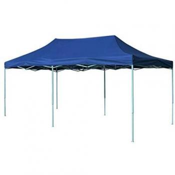 vidaXL Carpa desplegable 3x6 m azul