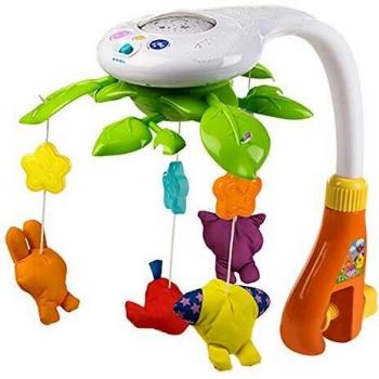 winfun - Movil proyector musical para cuna con animalitos winfun