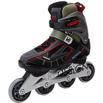 KRF Amador Pro - Patines en línea, color negro, talla 44