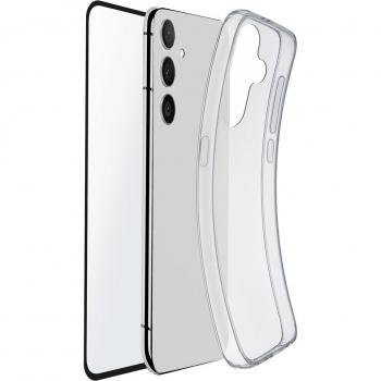 Kit de Protección Cellularline para Samsung Galaxy A35 5G - Funda Transparente y Protector de Pantalla