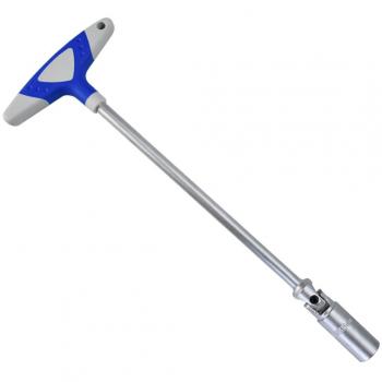 FIRSTINFO F321816 | Llave de bujías de 3/8 pulgadas | Llave de bujías con mango en T universal | Llave de bujías de 16 mm