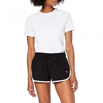 Puma Summer Shorts Pantalones Cortos, Mujer, Cotton Black, M