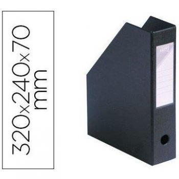 Elba 400081699 - Revistero, 32 x 24 x 7 cm, color negro