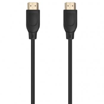 Aisens A120-0722 - Cable HDMI 2.0 de Alta Velocidad con Ethernet, 4K@60Hz, 18Gbps, Conectores Macho a Macho, 1 Metro, Color Negro