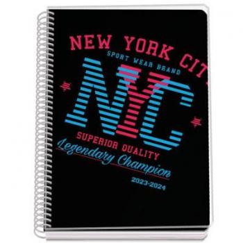 Agenda Escolar 2023-2024 Nexus NYC A5 Semana Vista Dohe 51528