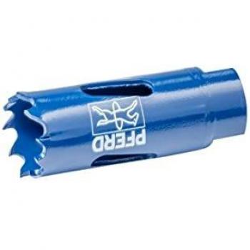 Corona Bimetálica PFERD LS 19 - Diámetro 19 mm, Profundidad de Corte 36 mm, Ideal para Acero, Inoxidable, Placas y Madera