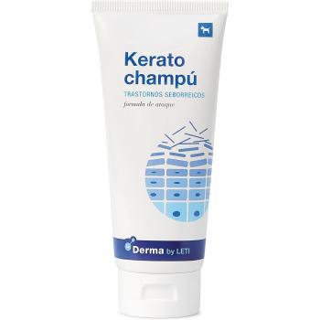 LetiKerato Champú Ataque para Perros con Piel Seca, 200ml