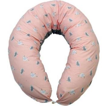 HOBEA-Germany Almohada de Lactancia XXL Almohada de posicionamiento Almohada para Embarazadas Almohada para Dormir de Lado Grande