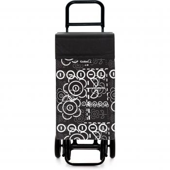 Garmol G4 Love C587 Carro de Compra 4 Ruedas, Tela, Blanco, 40x27x105 cm