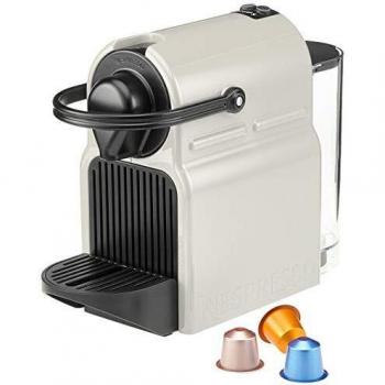 Krups - XN1001 - Cafetera de cápsulas Nespresso Inissia de 19 bares, 0,7 L, 1260 W, color blanco