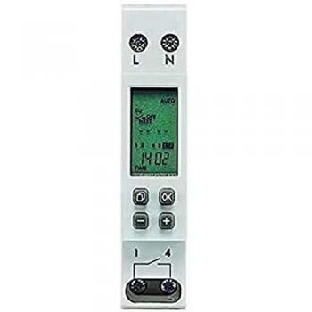 Legrand 003710 -  interruptor-relé temporizador semanal, Digital, LCD, CA 220 a 240 V, 16 A , 17,5 mm