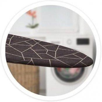 Funda para Tabla de Planchar L/XL Gris 125 x 40 cm