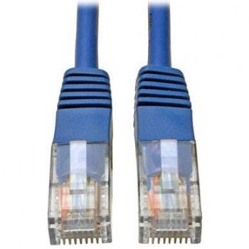 Tripp Lite 0.31 m Cat5e / Cat5 350 MHz Snagless Molded UTP Patch Cable RJ45 M/M Blue
