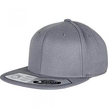 Gorra Flexfit 110 Ajustable Snapback Gris Unisex Adulto