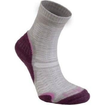 Bridgedale Woolfusion - Calcetines de senderismo y running para mujer, tamaño 5 - 6.5, color berenjena