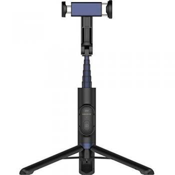 Samsung GP-TOU020SAABW' Selfie Stick and Tripod with 6 Extendable Height Levels, Bluetooth Remote Control and Aluminium Alloy, Black