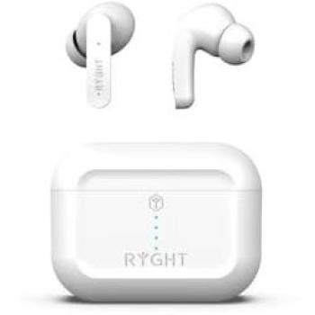 Auriculares Intraaurales Bluetooth RYHT PULSE ANC con Estuche Blanco