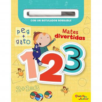 Peg + Gato. Mates divertidas: Con un rotulador borrable - Peg + Gato